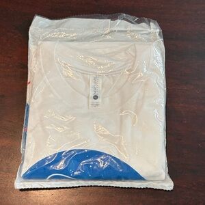 Rags to Raches NASA White and Blue Short Sleeve Tee